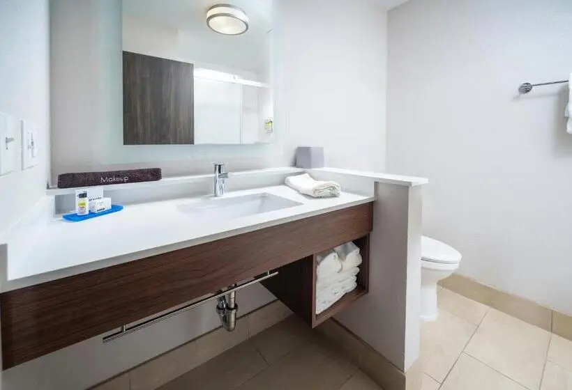 キングサイズベッドのスイートルーム, Holiday Inn Express & Suites   Florence   Cincinnati Airport, An Ihg