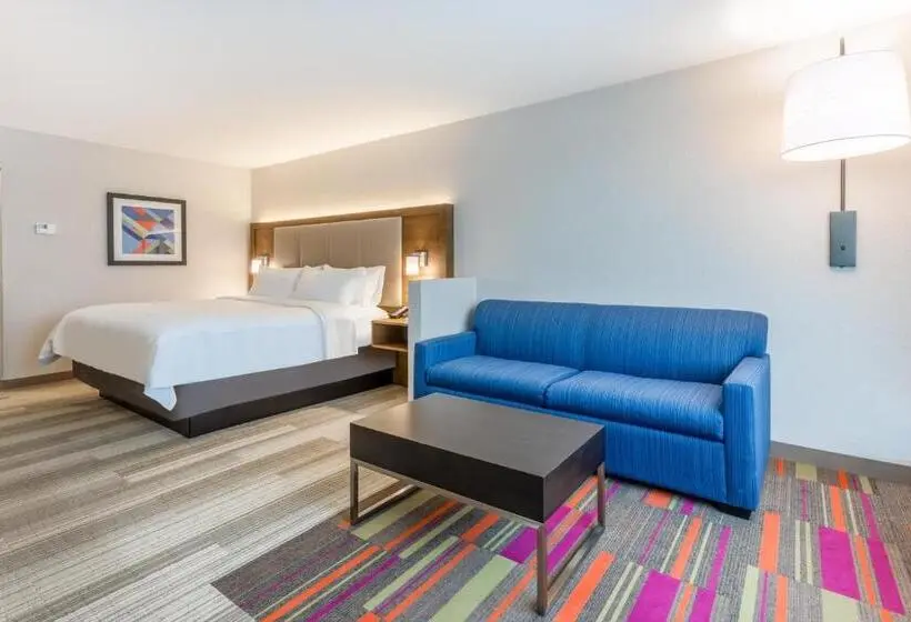 キングサイズベッドのスイートルーム, Holiday Inn Express & Suites   Florence   Cincinnati Airport, An Ihg