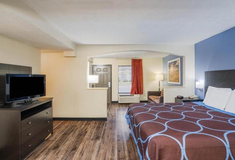 جناح ديلوكس سرير كينج, Days Inn By Wyndham Clarksville North Exit 4