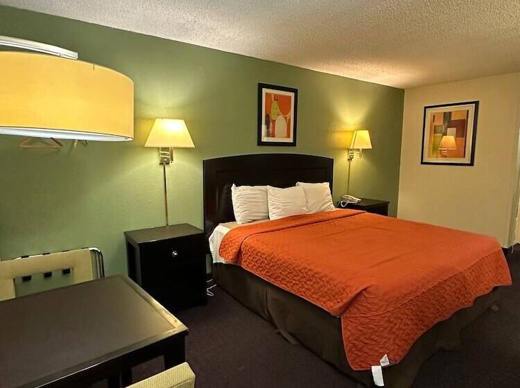 غرفة قياسية سرير كينج لذوى الإحتياجات الخاصة, Days Inn By Wyndham Southern Hills/oru