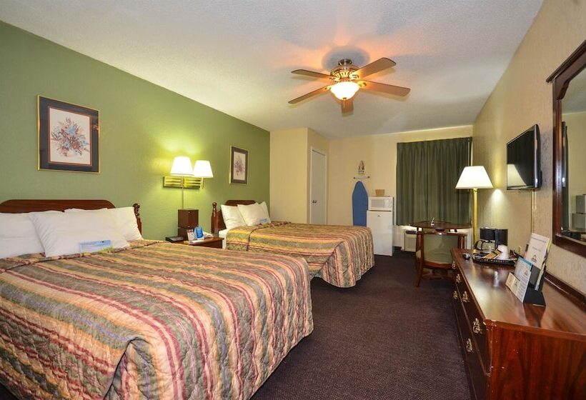 غرفة قياسية سرير كينج لذوى الإحتياجات الخاصة, Days Inn By Wyndham Southern Hills/oru