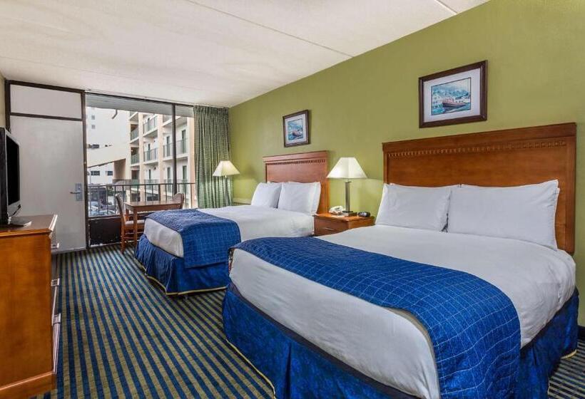 适合残疾人使用的标准间, Days Inn By Wyndham Virginia Beach At The Beach
