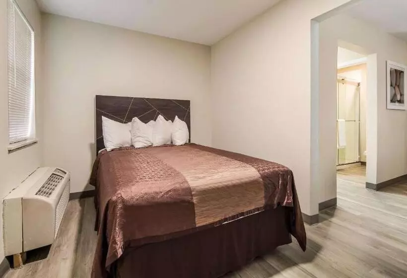 キングサイズベッドのスイートルーム, Quality Inn & Suites Dallas Cityplace