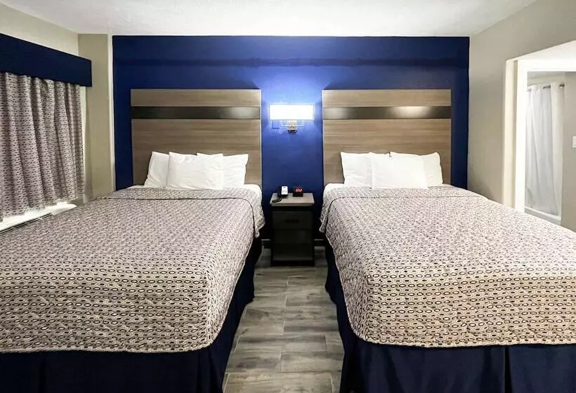 ２ダブルベッドのスタンダードルーム, Blue Wave Inn