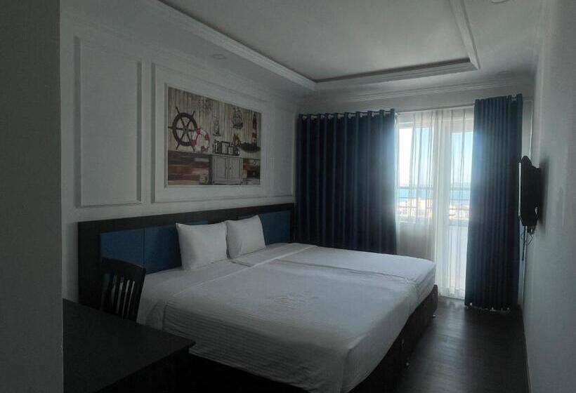 اتاق لوکس با چشم‌انداز دریا, Anrizon Hotel Nha Trang