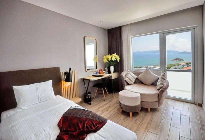 اتاق لوکس با چشم‌انداز دریا, Anrizon Hotel Nha Trang