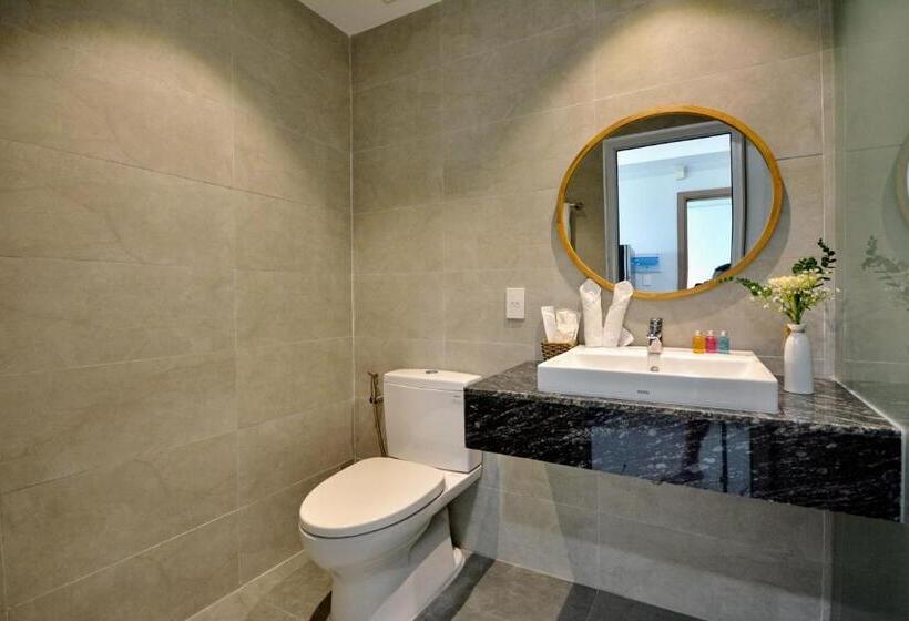 آپارتمان 1 خوابه با چشم‌انداز استخر, Anrizon Hotel Nha Trang
