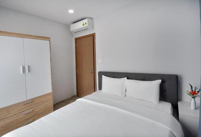 آپارتمان 1 خوابه با چشم‌انداز استخر, Anrizon Hotel Nha Trang