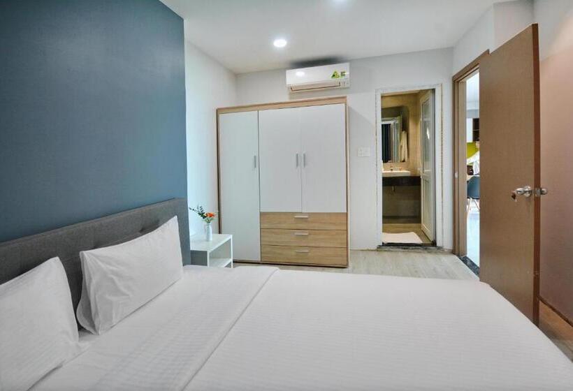 آپارتمان 1 خوابه با چشم‌انداز استخر, Anrizon Hotel Nha Trang