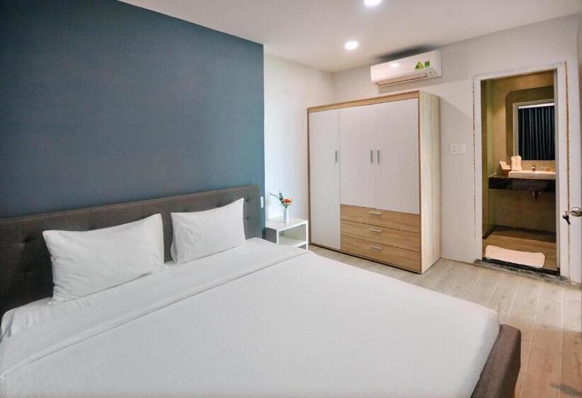 آپارتمان 1 خوابه با چشم‌انداز استخر, Anrizon Hotel Nha Trang