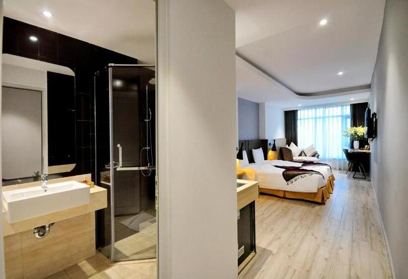 اتاق لوکس با چشم‌انداز دریا, Anrizon Hotel Nha Trang