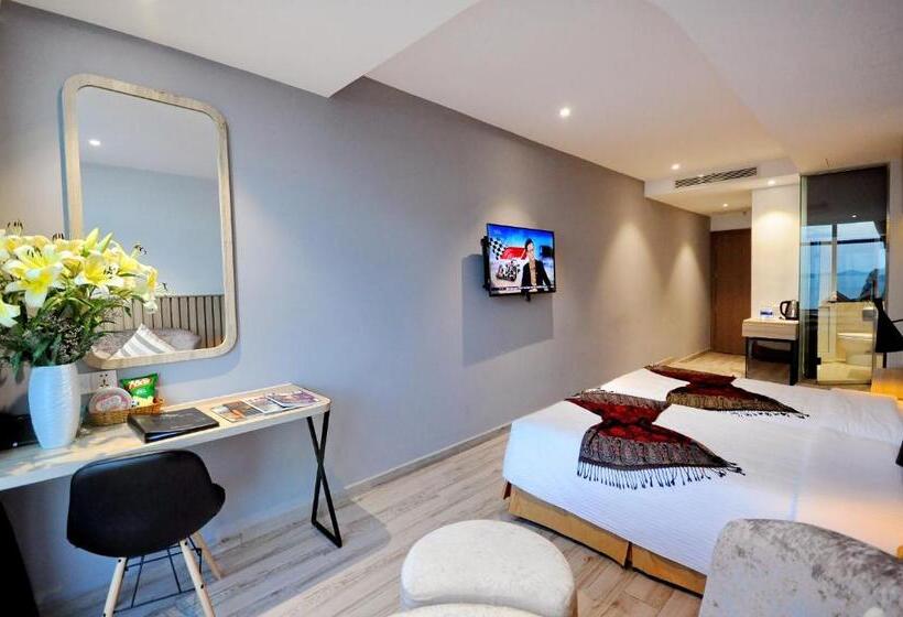 اتاق لوکس با چشم‌انداز دریا, Anrizon Hotel Nha Trang