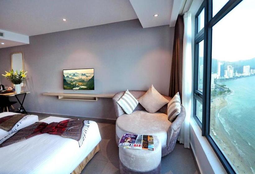 اتاق استاندارد با چشم‌انداز دریا, Anrizon Hotel Nha Trang