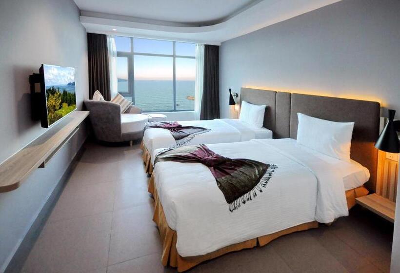 اتاق استاندارد با چشم‌انداز دریا, Anrizon Hotel Nha Trang