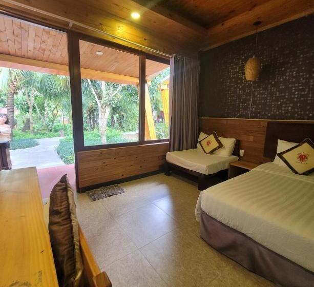 اتاق استاندارد با چشم‌انداز باغ, Tan Son Nhat Con Dao Resort