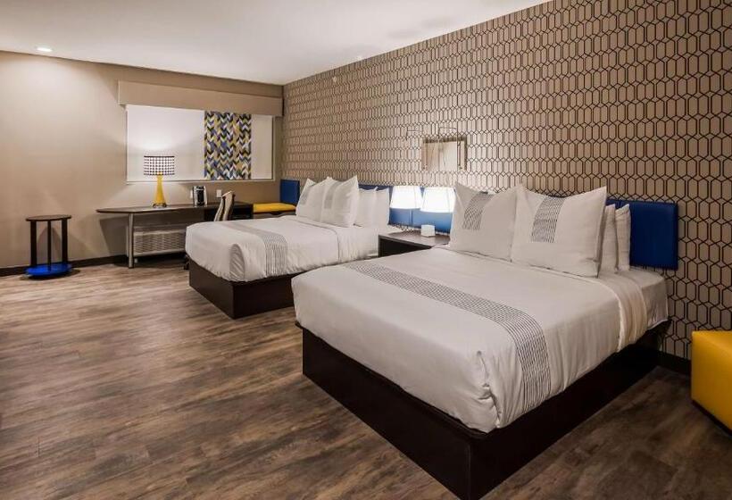 Номер Стандарт Адаптированный для Инвалидов, Glō Best Western Tulsa Catoosa East Route 66