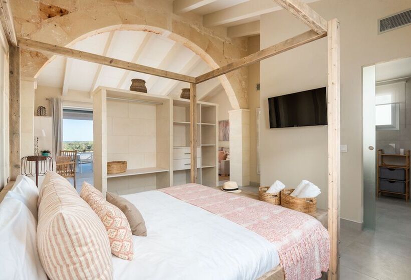 جناح ديلوكس, Agroturismo Llucasaldent Gran Menorca Adults Only