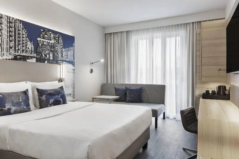 Superior-huone King-vuode, Courtyard By Marriott Hamburg City