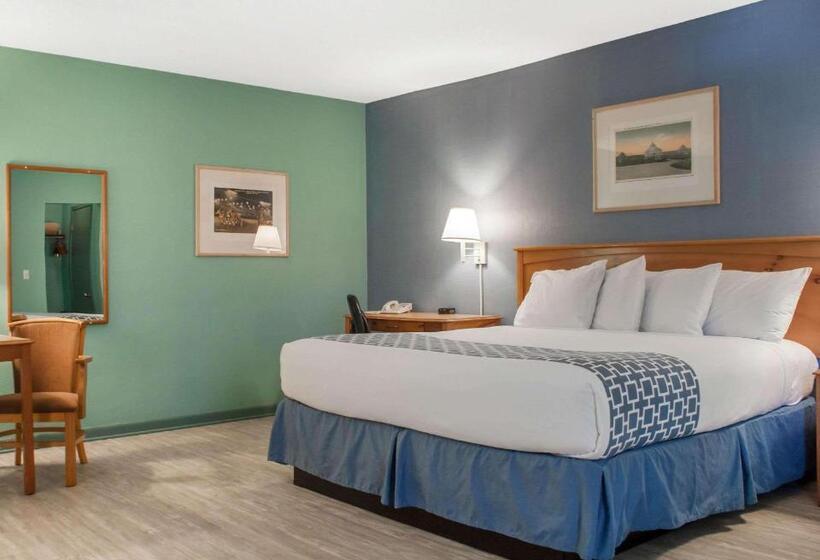 اتاق استاندارد با تخت بزرگ برای معلولان, Econo Lodge South