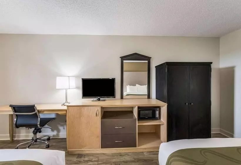 ２ダブルベッドのスタンダードルーム, Quality Inn & Suites Hot Springslake Hamilton