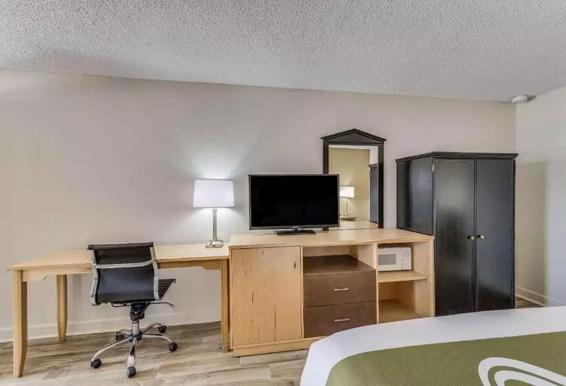 キングサイズベッドのスタンダードルーム, Quality Inn & Suites Hot Springslake Hamilton