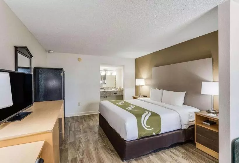 キングサイズベッドのスタンダードルーム, Quality Inn & Suites Hot Springslake Hamilton