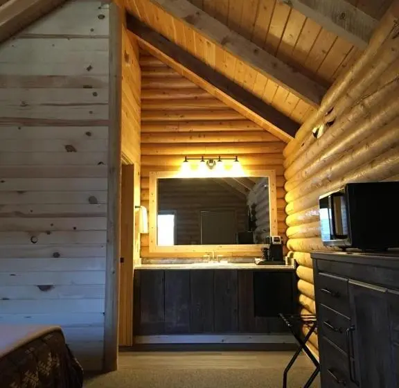 キングサイズベッドのスイートルーム, Countryside Cabins