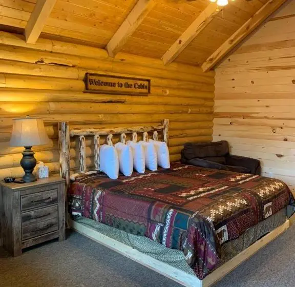 キングサイズベッドのスイートルーム, Countryside Cabins