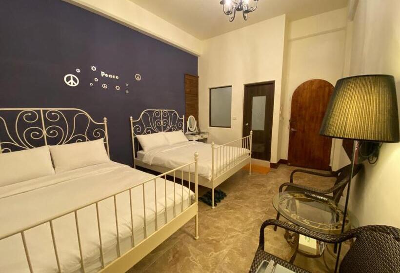 اتاق استاندارد چهار تخته, 墾丁好消息民宿good News