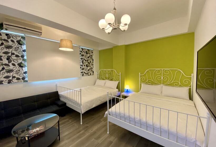 اتاق استاندارد چهار تخته, 墾丁好消息民宿good News