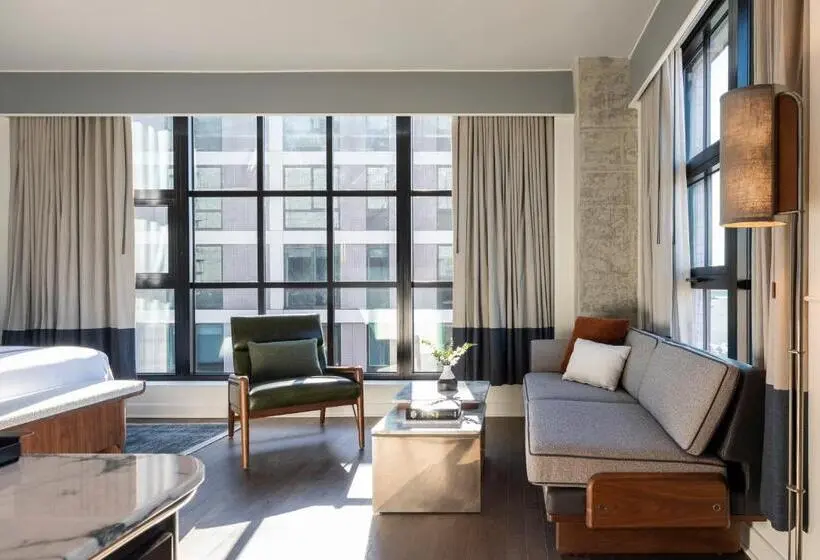 キングサイズベッドのジュニアスイート, Thompson Washington Dc, By Hyatt