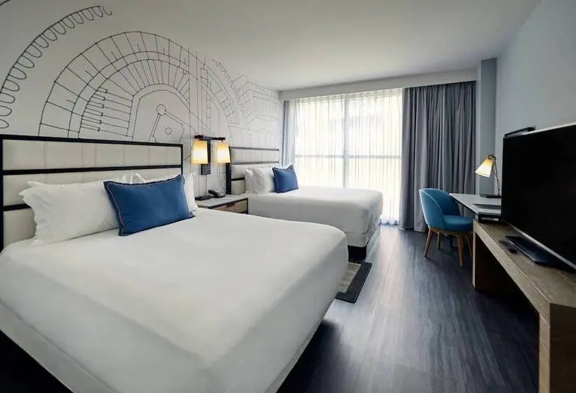 اتاق استاندارد با 2 تخت دوبل, Live! By Loews  St. Louis