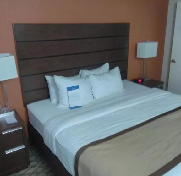 身障者適用キングサイズベッドルーム, Baymont By Wyndham Madison Heights Detroit Area