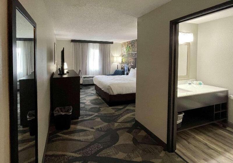 מיטת קינג בסוויטה, Clarion Inn Near Wright Patterson Dayton