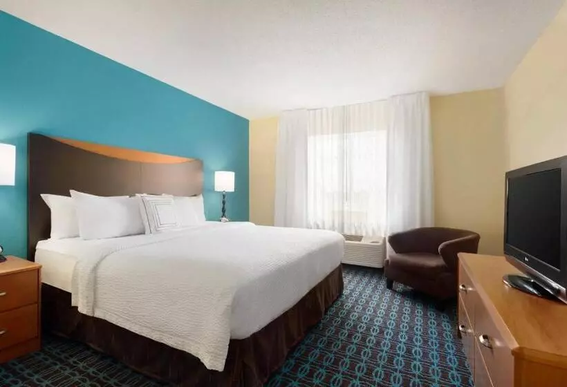 ダブルベッドのスタンダードスタジオ, Fairfield Inn Kankakee Bourbonnais