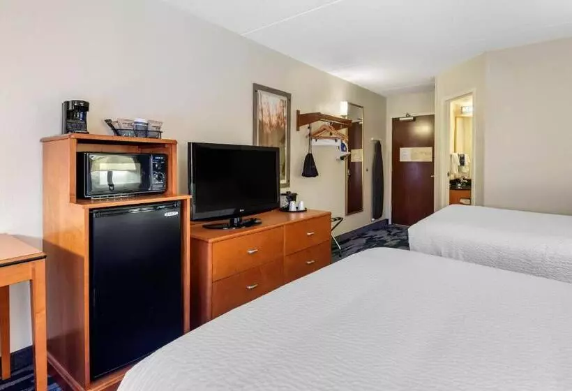 اتاق استاندارد با 2 تخت دوبل, Fairfield By Marriott Inn & Suites Portland Maine Airport