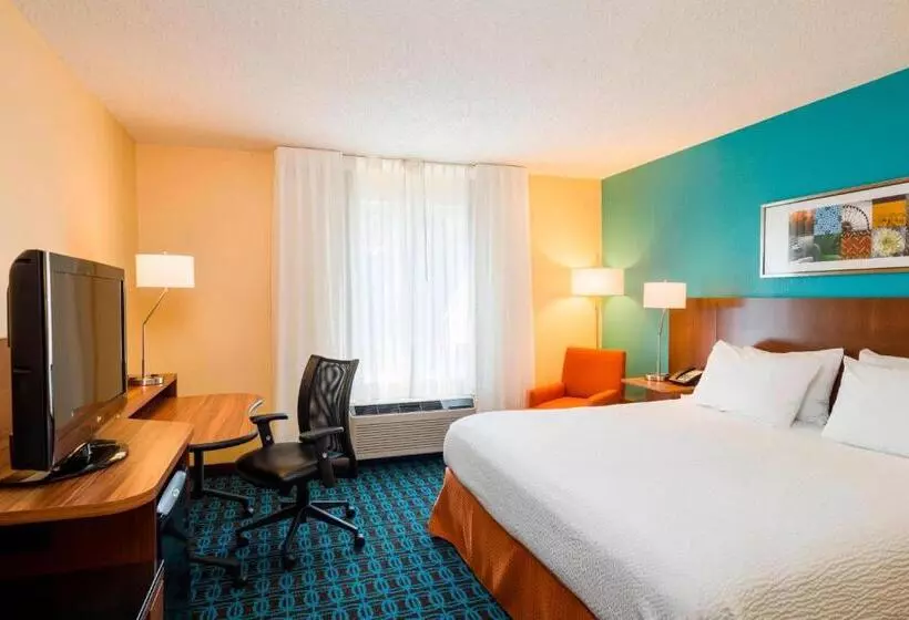 Standard-huone King-vuode, Fairfield Inn & Suites By Marriott Allentown Bethlehem/lehigh Valley Airport