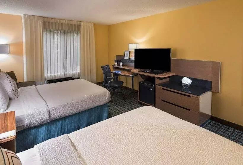 ２ダブルベッドのスタンダードルーム, Fairfield Inn & Suites By Marriott Atlanta Buckhead