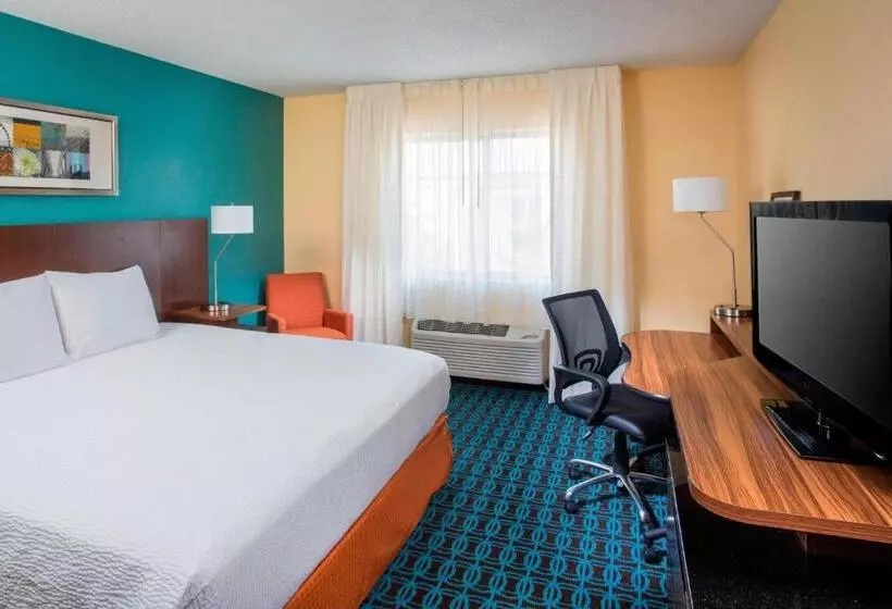 Standard-huone King-vuode, Fairfield Inn & Suites Chicago Tinley Park