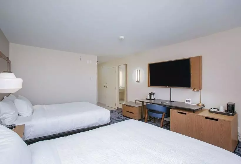 ２ダブルベッドのスタンダードルーム, Fairfield Inn By Marriott Ponca City