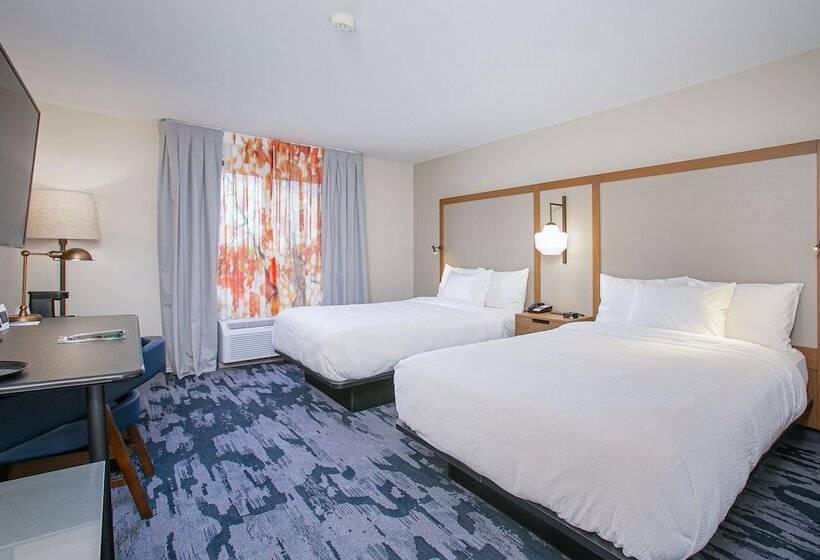 غرفه قياسيه سريرين مزدوجين, Fairfield Inn By Marriott Ponca City