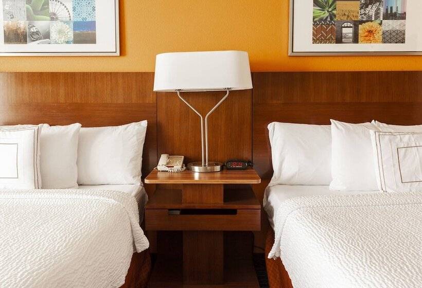 غرفه قياسيه سريرين مزدوجين, Fairfield Inn By Marriott Ponca City