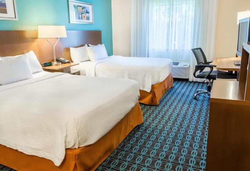 标准间, Fairfield Inn & Suites Sioux Falls