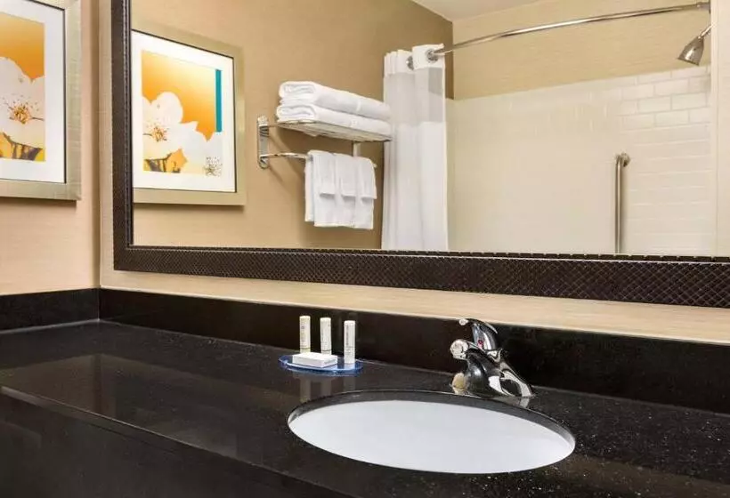 キングサイドベッドのスタンダードワンルーム, Fairfield Inn & Suites By Marriott Toledo Maumee