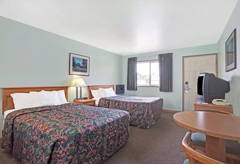 ２ダブルベッドのスタンダードルーム, Travelodge By Wyndham Seattle North Of Downtown