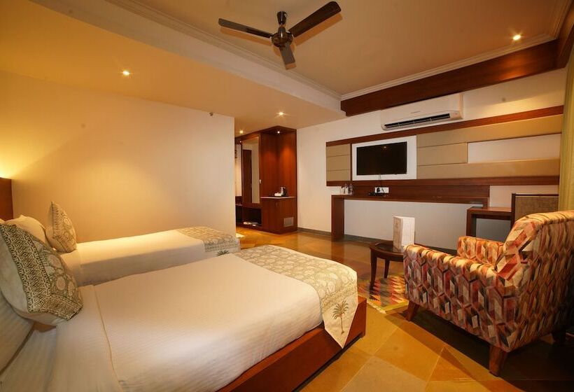 豪华房间, The Ramvilas A Rooftop Pichola Lake View