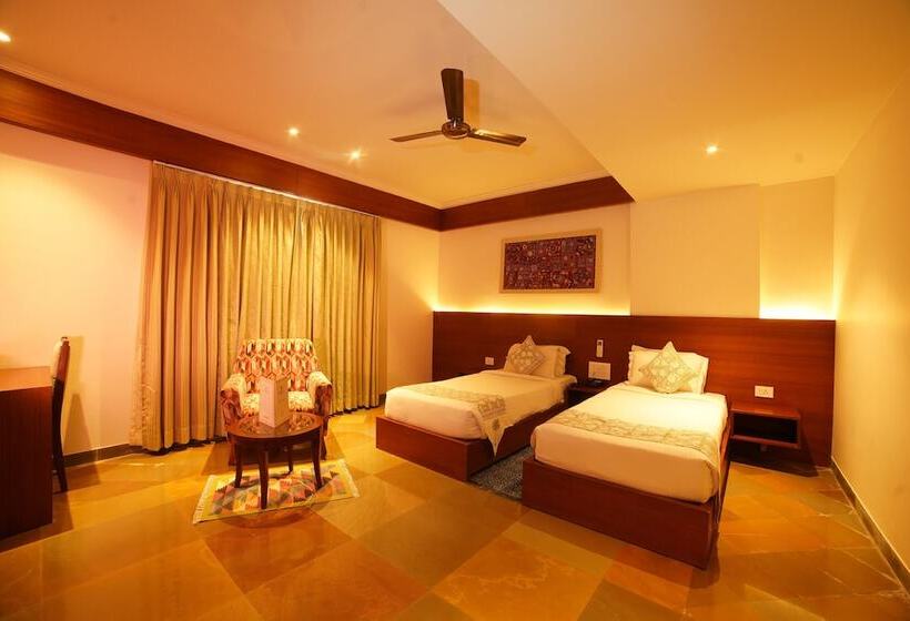 豪华房间, The Ramvilas A Rooftop Pichola Lake View