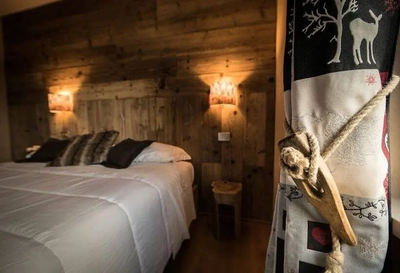 Standard-huone Vuoristonäkymä, Chalet Saintbarthelemy