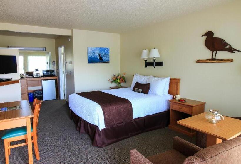 带特大床的标准间, Fireside Motel