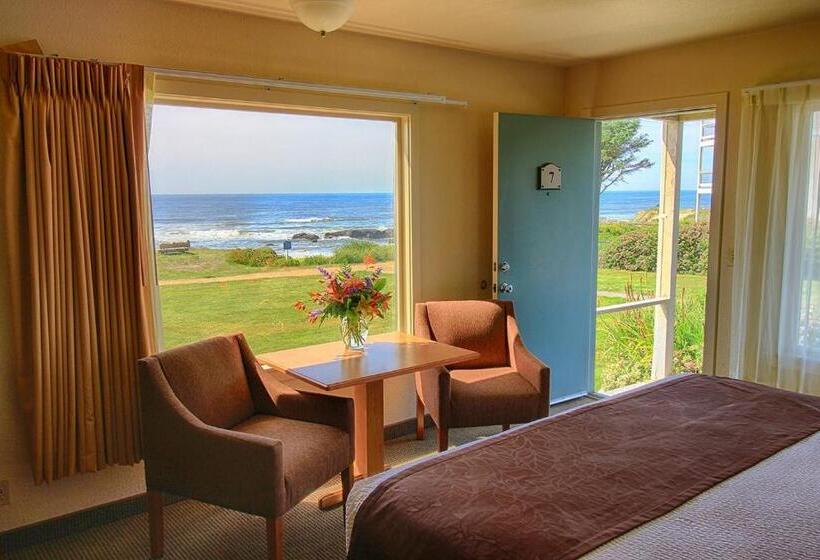 带大床的标准间, Fireside Motel